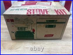 Coleman 502-800 Stove Cook Kit 4/74 W Box And Papers Near Mint