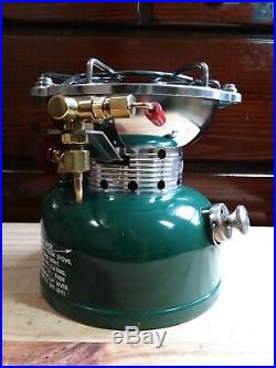 Coleman 502 Camp Stove, 9/64 Single Burner, Beautiful Example, Very Little Use