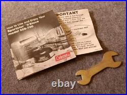 Coleman 508 Stove, withcase, date 11-87, unused