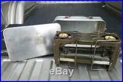 Coleman 523 US Military Liquid Fuel Stove With Case 1965