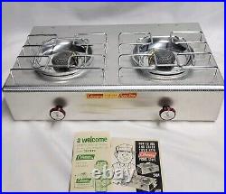 Coleman 5409-731 Picnic Stove Aluminum Two Burner LP Gas New In The Original Box