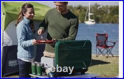 Coleman Cascade 328 3-Burner Camping Stove, Portable Cooktop with 28,000 Btus