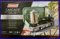 Coleman Cascade 3-in-1 Camp Stove Hickory Moss