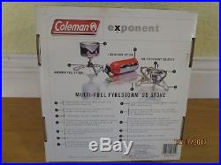 Coleman Exponent Fyrestorm Stainless Steel SS Multi-Fuel Stove