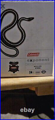 Coleman Exponent Multi Fuel Stove Made in USA 550B725 NEW Never Fired WithBOX Coleman Exponent Multi Fuel Stove Made in USA 550B725 NEW Never Fired WithBOX