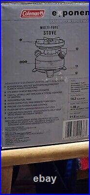 Coleman Exponent Multi Fuel Stove Made in USA 550B725 NEW Never Fired WithBOX Coleman Exponent Multi Fuel Stove Made in USA 550B725 NEW Never Fired WithBOX