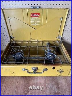 Coleman Gold Bond 413g Stove vintage camp stove 1972 Missing Tank