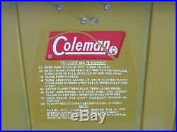 Coleman Gold Bond Stove 413-g Excellent
