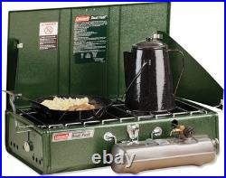 Coleman Guide Series Dual-Fuel 2-Burner Camp Stove