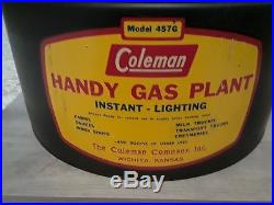 Coleman Handy Gas Plant Stove 457 Unfired, Mint