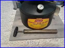 Coleman Handy Gas Plant Stove 457 Unfired, Mint