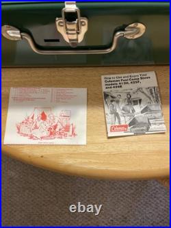 Coleman Model 413H 413H499 2 Burner Camp Stove 1983 Brand New In Box Never Used