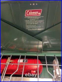Coleman Model 413H 413H499 2 Burner Camp Stove 1983 Brand New In Box Never Used