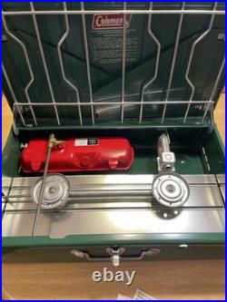 Coleman Model 413H 413H499 2 Burner Camp Stove 1983 Brand New In Box Never Used