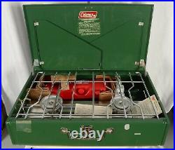 Coleman Model 413H 413H499 2 Burner Camp Stove 5-81 BRAND NEW UNUSED