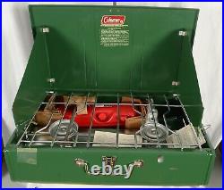 Coleman Model 413H 413H499 2 Burner Camp Stove 5-81 BRAND NEW UNUSED