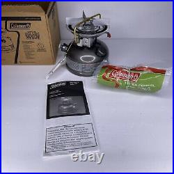 Coleman Model 533, Dual Fuel Single Burner Compact Stove With Funnel