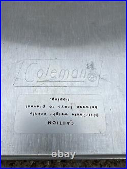 Coleman Original Aluminum Chef Trays Pair for Camping Stoves