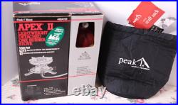Coleman Peak 1 Apex II Backpacking Camp Stove Model 445A720 NEW OPEN BOX