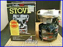 Coleman Peak 1 Feather 400b New In Box 4/95 Single Burner Gasoline Cooking Stove