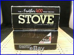 Coleman Peak 1 Feather 400b New In Box 4/95 Single Burner Gasoline Cooking Stove