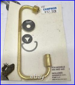 Coleman Peak 1 Feather 442 Dual Fuel Camp Stove withnew xtra generator/case L@@K