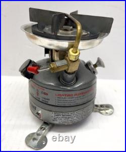 Coleman Peak 1 Feather 442 Dual Fuel Camp Stove withnew xtra generator/case L@@K