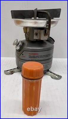 Coleman Peak 1 Feather 442 Dual Fuel Camp Stove withnew xtra generator/case L@@K