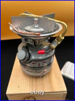 Coleman Peak 1 Feather 442 Dual Fuel Hiking Camping Stove New 04/99 withOB & Inst