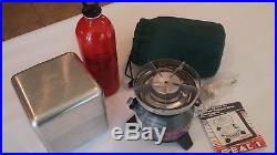 Coleman Peak 1 Multi-Fuel Backpack Stove Model 550B749 withCase New