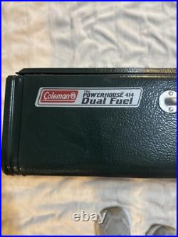 Coleman Powerhouse Unleaded 414 Dual Fuel Two Burner Camp Stove- New Other