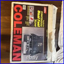Coleman Powerhouse Unleaded 414 Dual Fuel Two Burner Camp Stove- New Other
