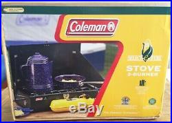 Coleman Select e Fuel 2 burner Corn Stove New Extremely Rare
