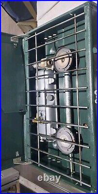 Coleman The Powerhouse 414 Dual Fuel 2-Burner Camp Stove MADE IN USA Coleman The Powerhouse 414 Dual Fuel 2-Burner Camp Stove MADE IN USA