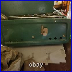 Coleman Two Burner Green Camp Stove 413G499 withBox Vintage 1979