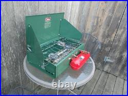 Colemen Camp Gas Stove #413H 2 Burner Dated 09/83 Made USA? Nice1