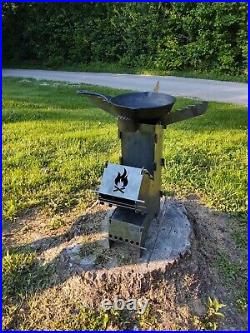 Collapsable Rocket Stove, Camping Stove, Outdoor Stove