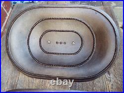 Columbus Iron Works Cast Iron Oval Fish Fryer with Lid, Restored Columbus Iron Works Cast Iron Oval Fish Fryer with Lid, Restored