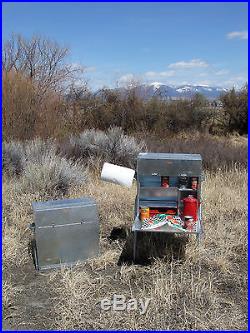 Compact Camp Kitchen NO LEGS Food Box Riley Stoves