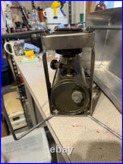 Complete Vietnam US Military Field Issued 2 Burner Dual Gas Stove Untested Rare