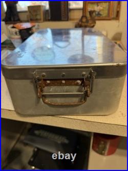 Complete Vietnam US Military Field Issued 2 Burner Dual Gas Stove Untested Rare