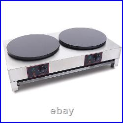 Countertop Electric Furnace Hot Burner Dual Electric Burner Hot Plate Stove US