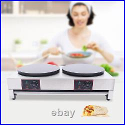 Countertop Electric Furnace Hot Burner Dual Electric Burner Hot Plate Stove US