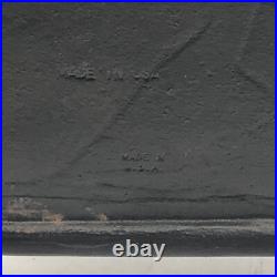 Crescent Cast Iron Vintage Stove Salesmen's Sample Or Doll Size Toy Set Replica