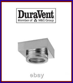 DURAVENT 6 DuraTech Vent Pipe- Flat Ceiling Support Box #6DT-FCS NEW