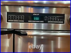 Dacor 48 inch dual fuel pro stainless steel range in excellent condition