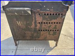 Detroit Jewel Deco Gas Stove Antique Enamel Finish Read Description As Is