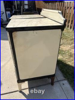 Detroit Jewel Deco Gas Stove Antique Enamel Finish Read Description As Is