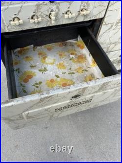 Detroit Jewel Deco Gas Stove Antique Enamel Finish Read Description As Is