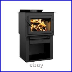 Drolet Deco Alto Wood Stove, 75,000 BTU/h, 500 2,100 ft², EPA 2020 Approved